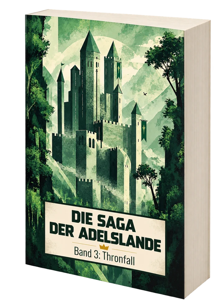 Cover von Die Saga der Adelslande, Band 3: Thronfall